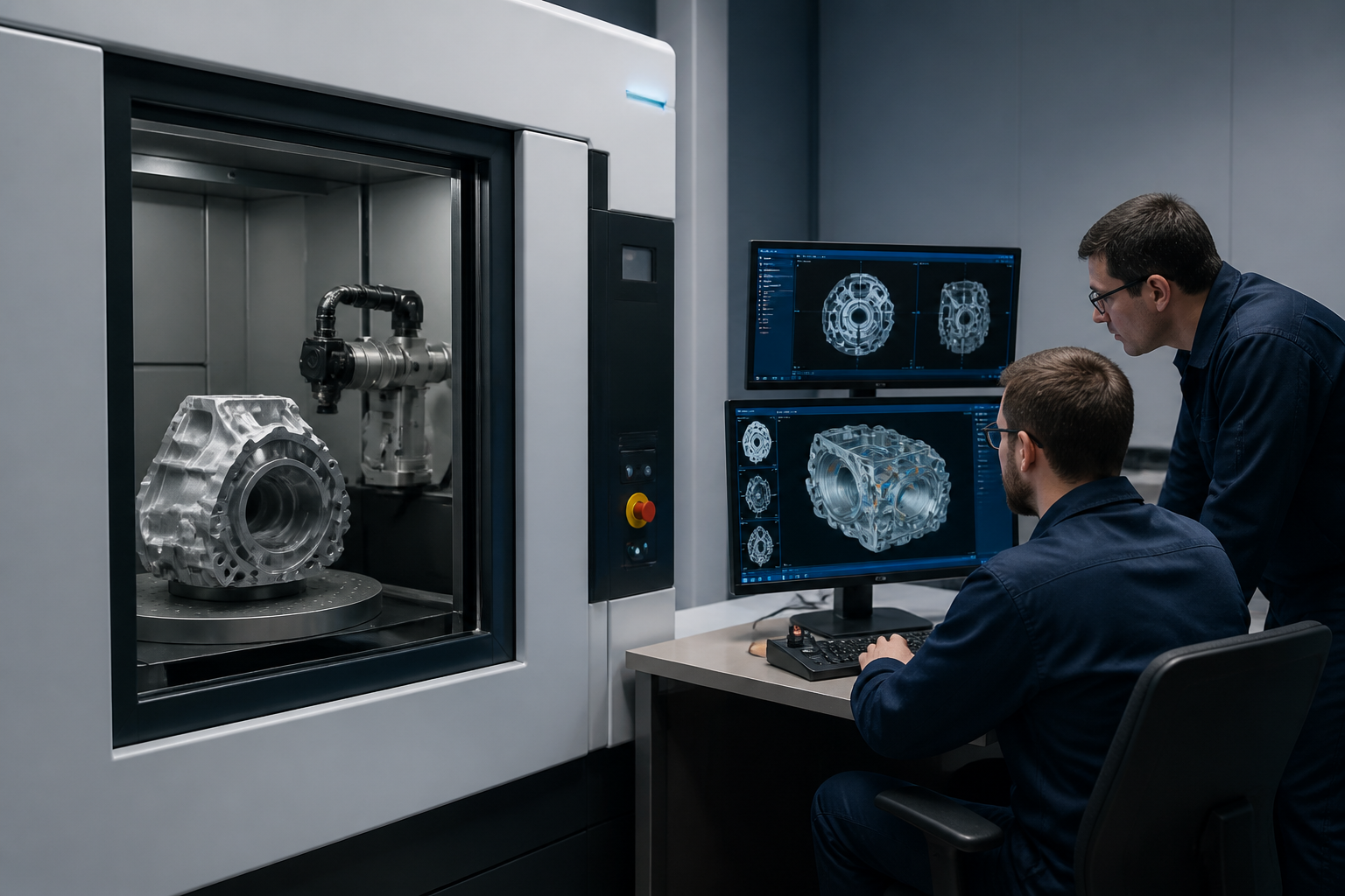 AI Vision + Industrial CT: Defektdetektering 10x snabbare