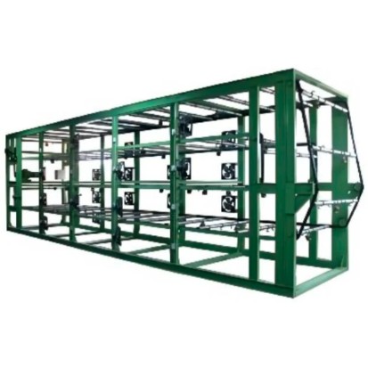 Bra vägledande prestanda Cross Bar Drying Line