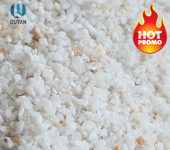 High Purity Fused Silica Sand Låg termisk expansion kvartssand för precisionsgjutning