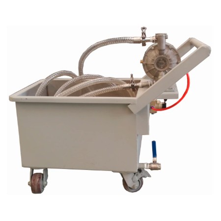 Uppslamningspump utan smörjning